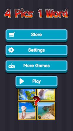 4 Pics Guess Word - Guessing - Screenshot 1