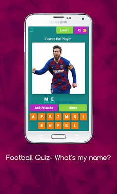 Football Quiz- What's my name? - Screenshot 1