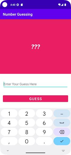 Number Guessing - Screenshot 2