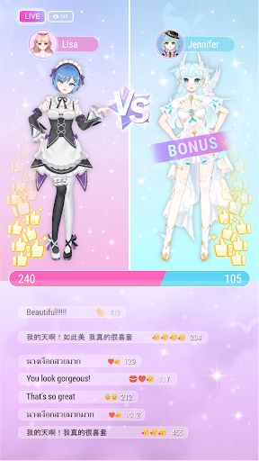 Magic Fashion: Doll Dressup - Screenshot 1