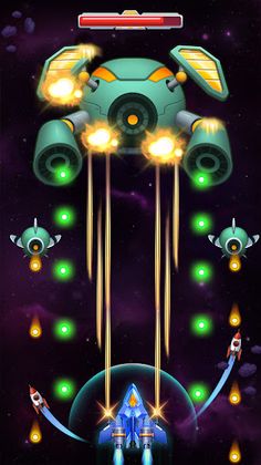Chicken Attack: Galaxy Shooter - Screenshot 1
