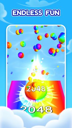 Ball Run-Merge 2048 - Screenshot 4