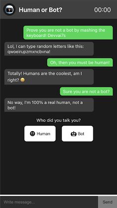 Human or Bot? - Screenshot 2