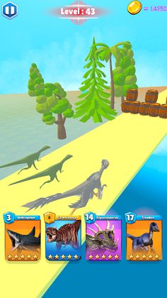 Dino Transform : Run Race 3D - Screenshot 1