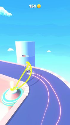 Hair Sling Drift 2D - Screenshot 2