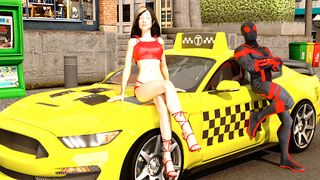 Super Hero Taxi Cab Driver 202 - Screenshot 1