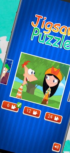 Phineas and Ferb Puzzle Jigsaw - Screenshot 1