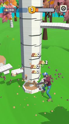 Wood Cut Master:Tree Cutting - Screenshot 3