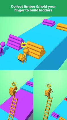 Ladder King 3D : Ladder Race - - Screenshot 3