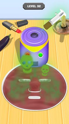 DIY Mask Mixture ASMR Makeup - Screenshot 4