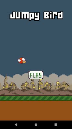 Retro Bird - 8 bit style game - Screenshot 2
