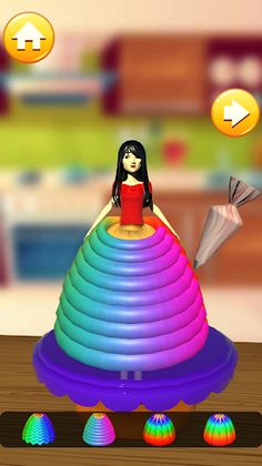 Doll Cake Dress Up Games 3D - Screenshot 3