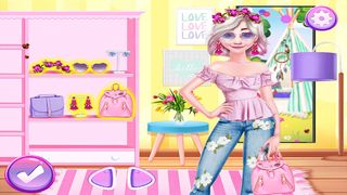 العاب تلبيس بنات حلوات و مكياج - Screenshot 3