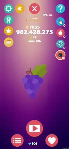 Lucky fruit - фруктовый кликер - Screenshot 1