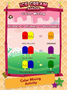 Colors Ice Cream Shop Kids App - Screenshot 3