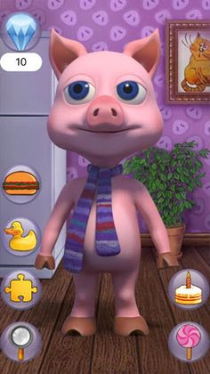 Talking Pocket Piglet - Screenshot 1