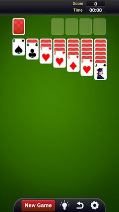 Solitaire Classic Mint x Games - Screenshot 1
