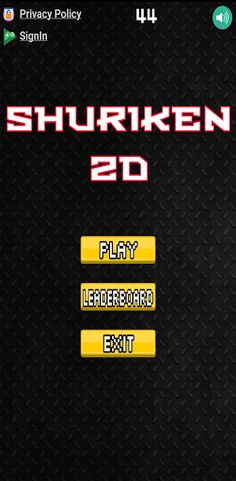 Shuriken 2D - Screenshot 1