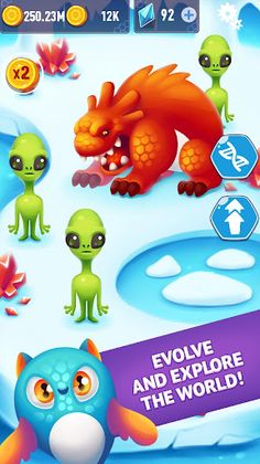Alien Evolution Clicker: Speci - Screenshot 2