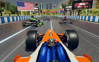 Go Kart Racing Games 3D Stunt - Screenshot 2