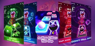 Smiling Critters - Tiles Hop - Screenshot 1