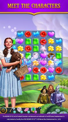 The Wizard of Oz Magic Match 3 - Screenshot 4