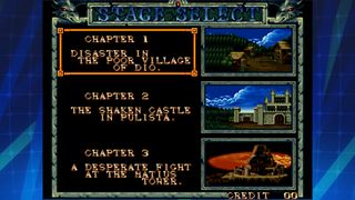 CROSSED SWORDS ACA NEOGEO - Screenshot 2