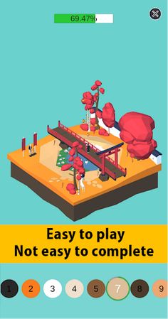 Color Pocket World 3D - Screenshot 2