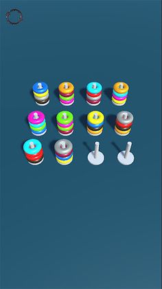 Color Hoop Stack - Screenshot 2