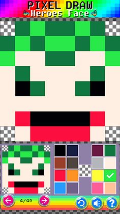 pixel draw heroes - Screenshot 4