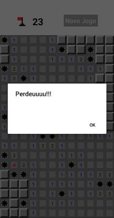 Campo Minado - Screenshot 1