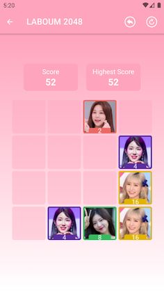 LABOUM 2048 Game - Screenshot 4