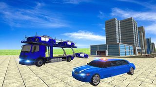 US Police Limo Car ATV Quad - Screenshot 1