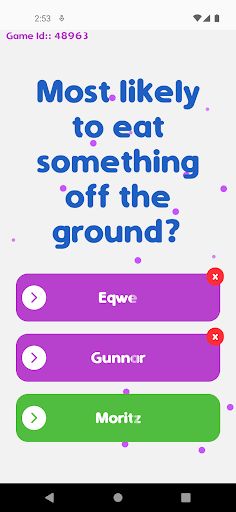 Wem: Most likely to.. - Screenshot 1