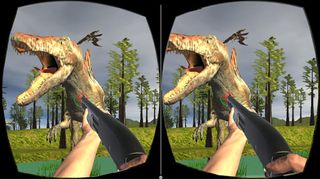 Dinosaurs Hunting VR Cardboard - Screenshot 3