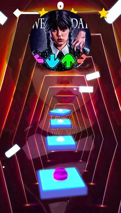 Wednesday Addams Piano Hop - Screenshot 2