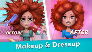 Beauty Salon -Makeup & Hair 3D - Screenshot 1