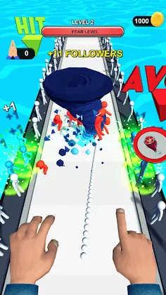 Angry God Run! - Screenshot 1