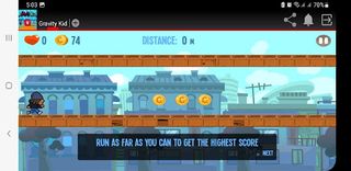 Gravity Kid - Screenshot 2