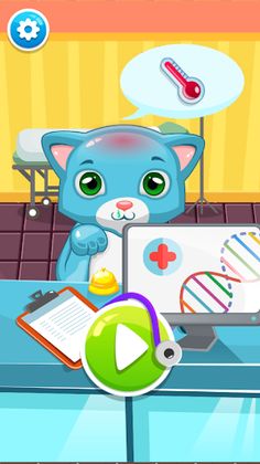 My Cat Virtual Pet Doctor Care - Screenshot 2