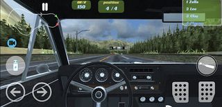City driving in car racing - Screenshot 2