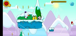 Runner ball 3: winter game - Screenshot 3