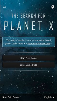 The Search for Planet X - Screenshot 1