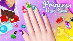 Nail Salon Game Girls Nail art - Screenshot 2