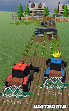 Tractor Running Farming Games - Screenshot 3