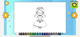 Princess Coloring Kids Games - Screenshot 3
