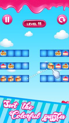 Cake Sort: Puzzle Game - Screenshot 4