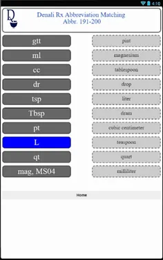 Top 200 Medical Abbreviations - Screenshot 4