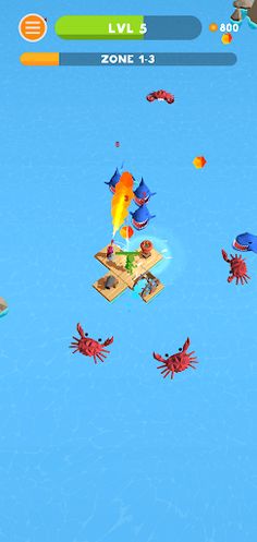 Deadly Raft: Fight and Survive - Screenshot 2