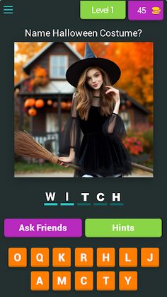 Halloween Costume Trivia Quiz - Screenshot 2